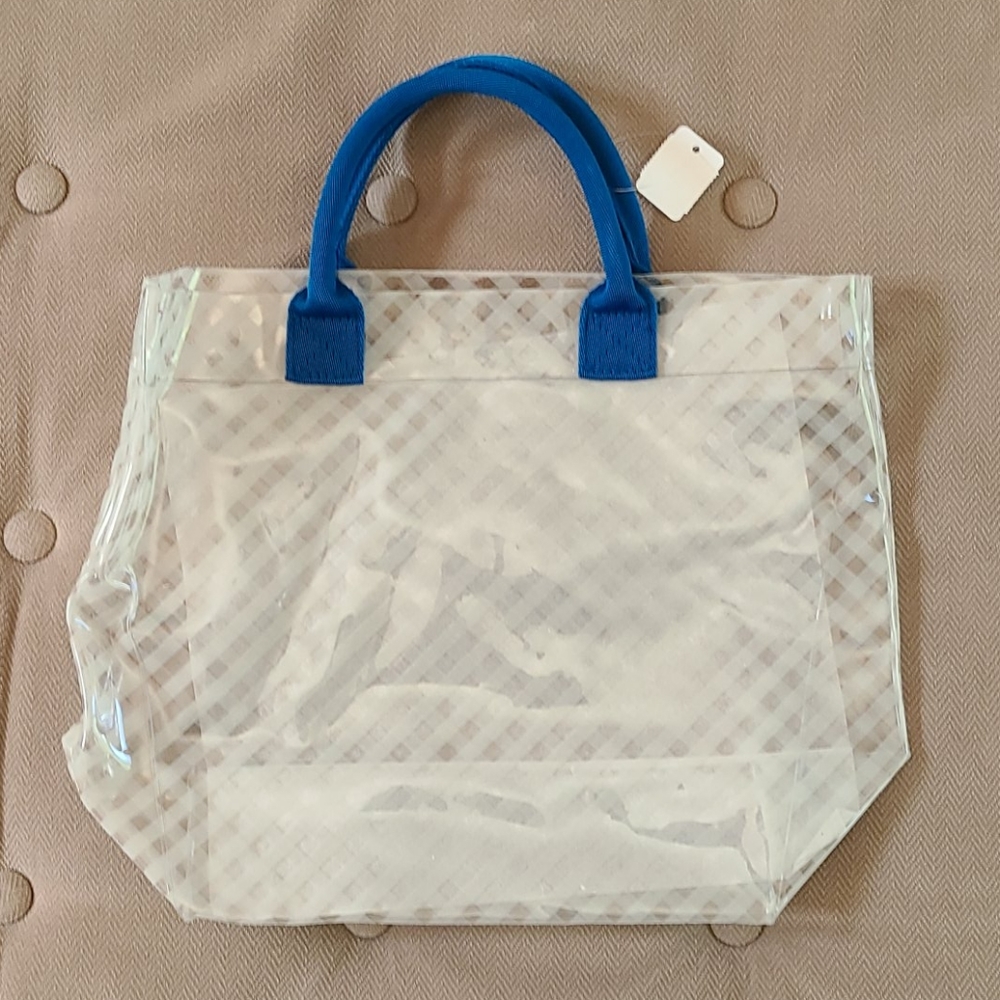 NWT Bath & Body Works Clear Tote Bag